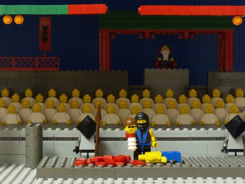 Lego - Mortal Kombat - Fatallity ! 